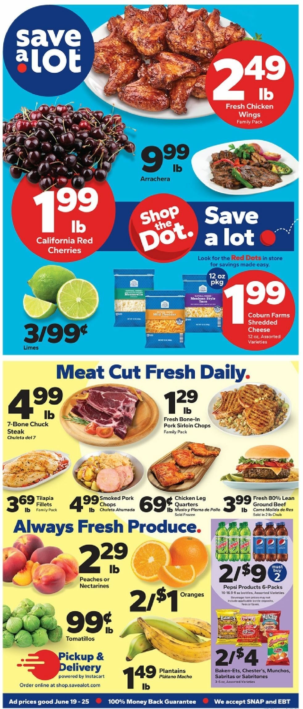 Save A Lot Weekly Ad from June 19