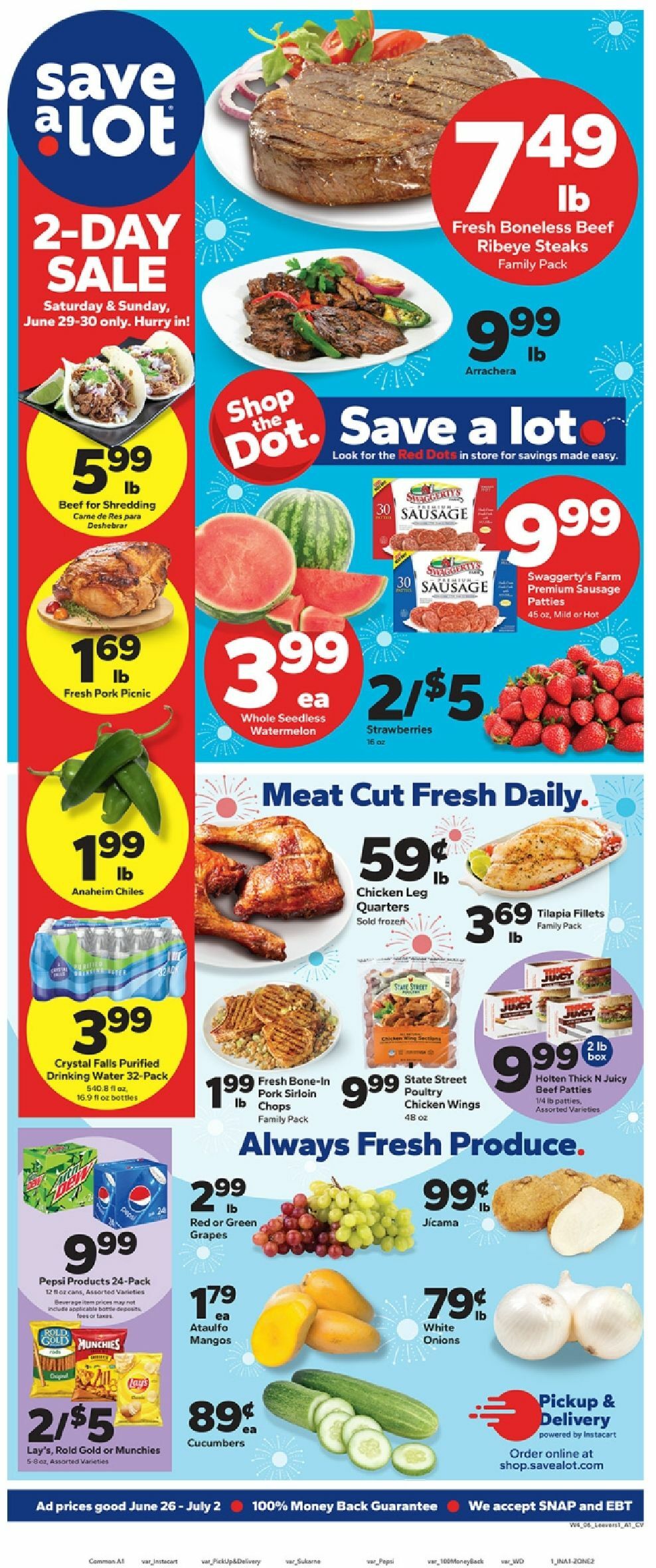 Save A Lot Weekly Ad from June 26