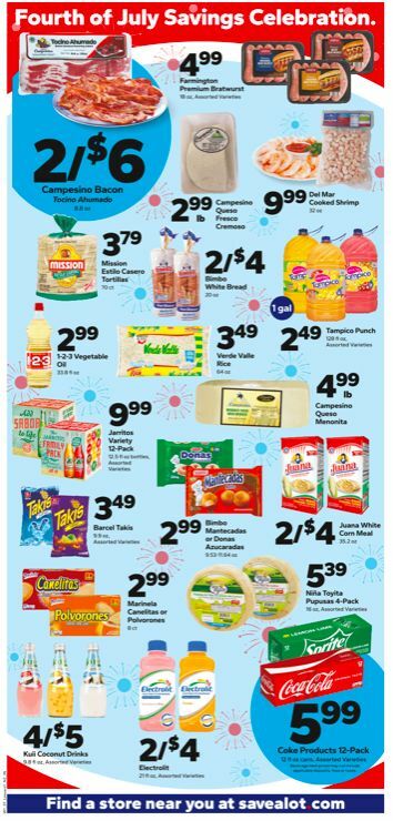 Save A Lot Weekly Ad from July 3