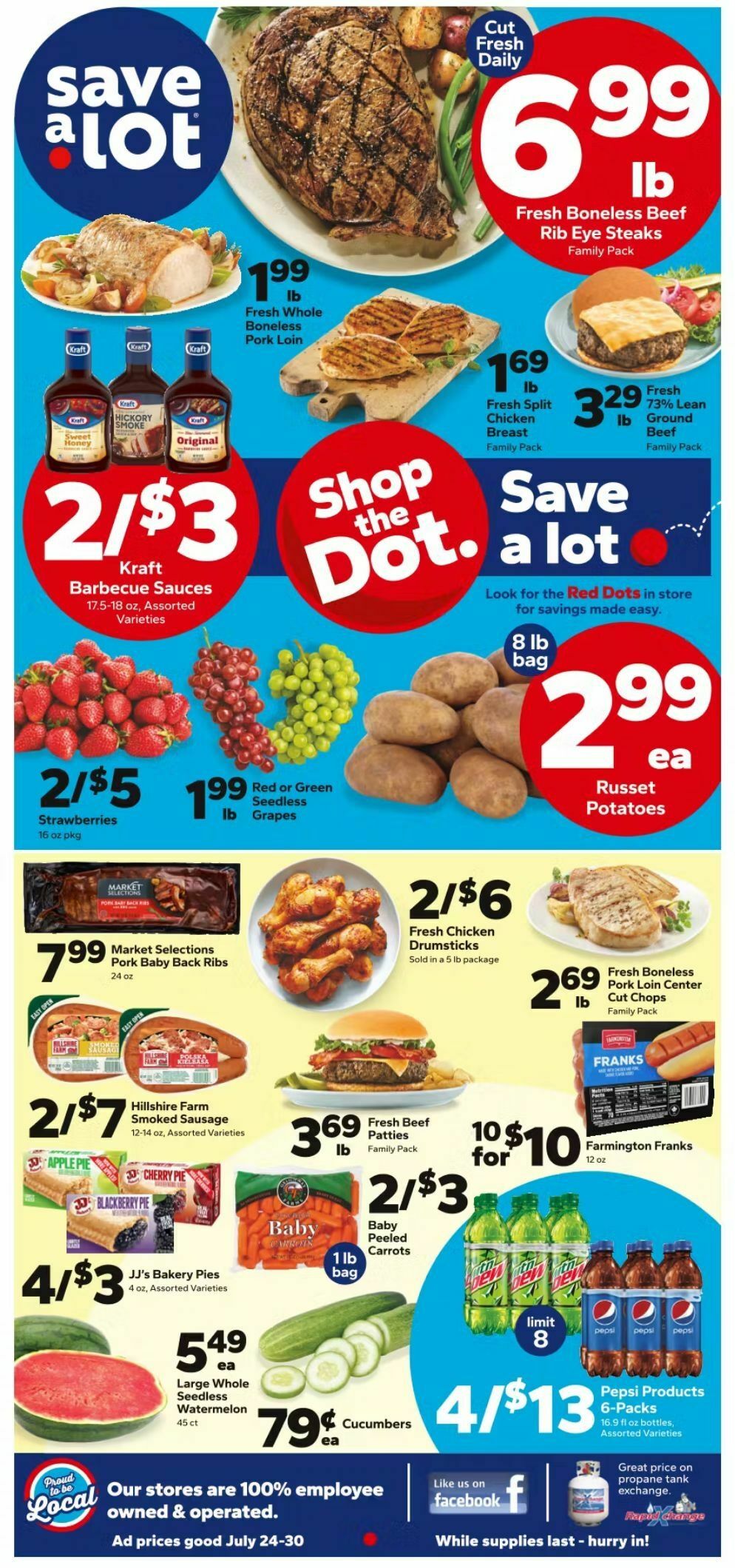 Save A Lot Weekly Ad from July 24