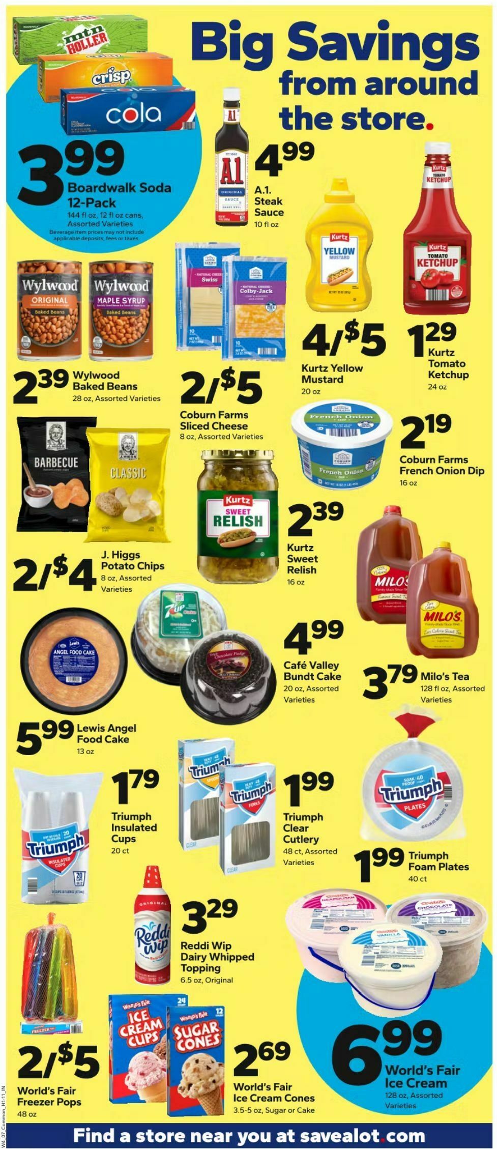 Save A Lot Weekly Ad from July 24