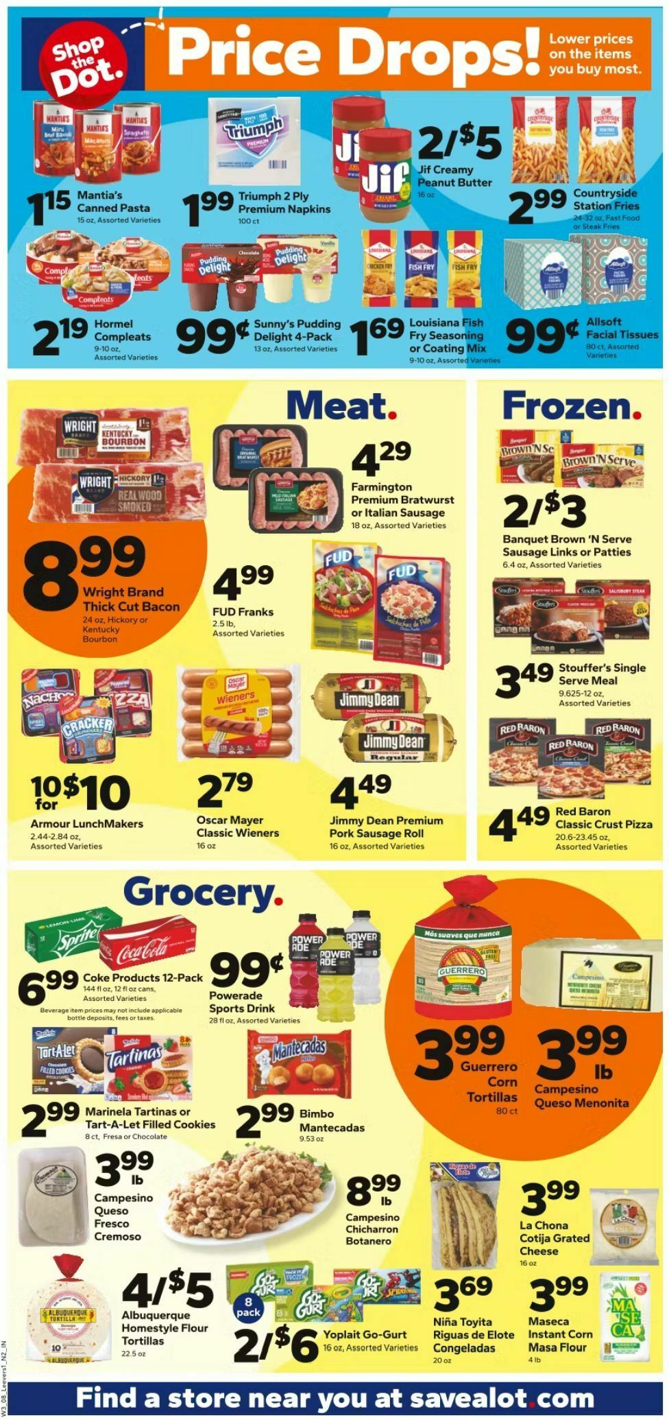 Save A Lot Weekly Ad from August 14