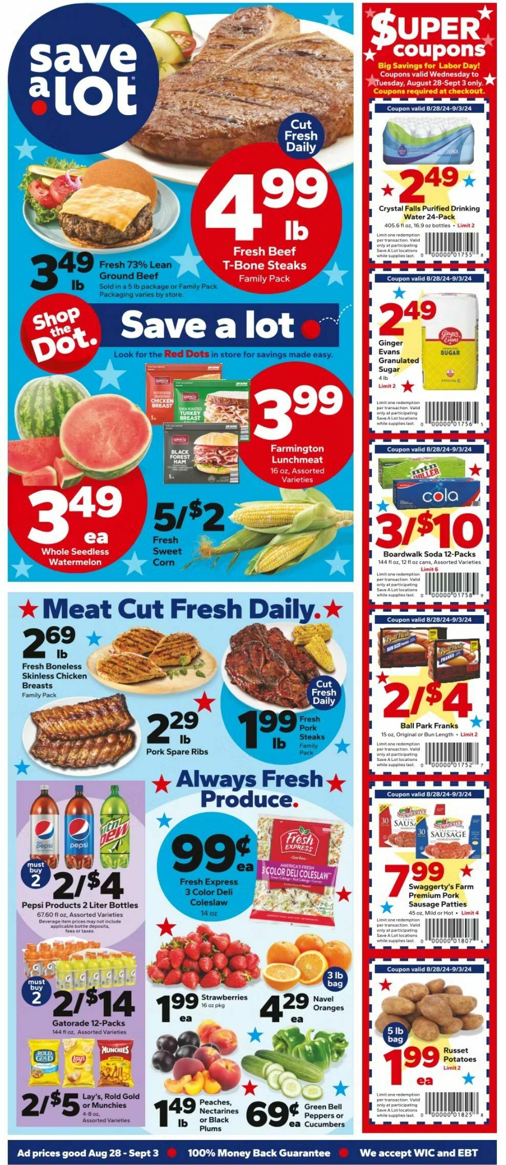 Save A Lot Weekly Ad from August 28