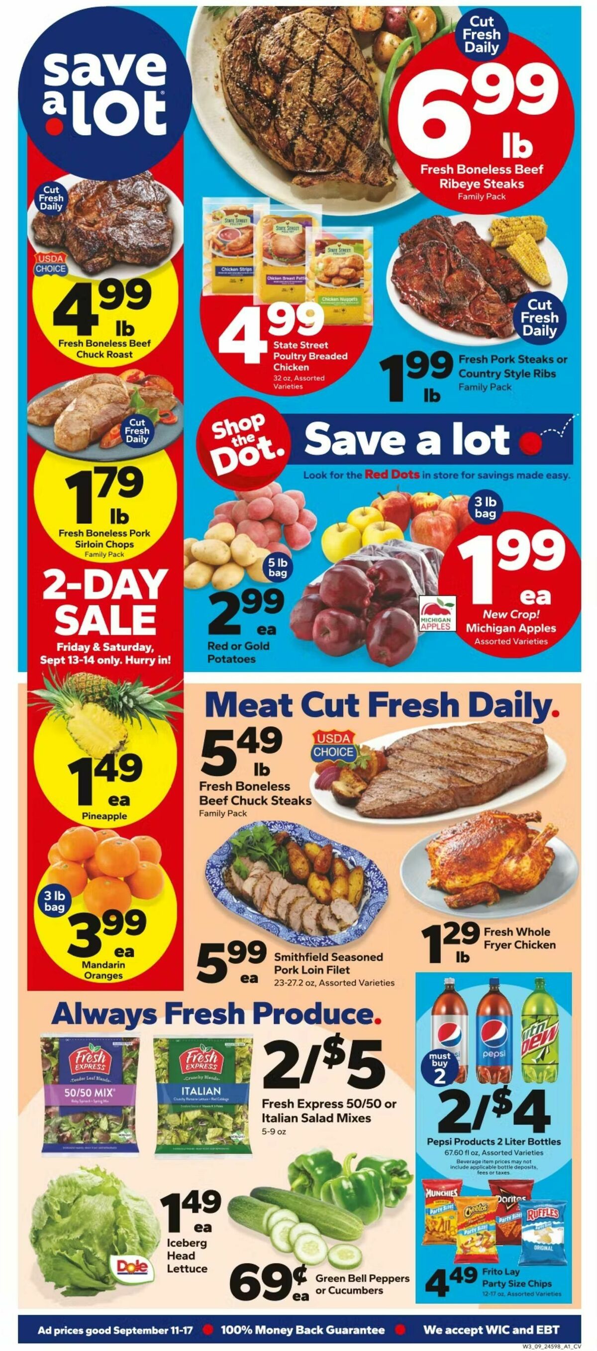 Save A Lot Weekly Ad from September 11