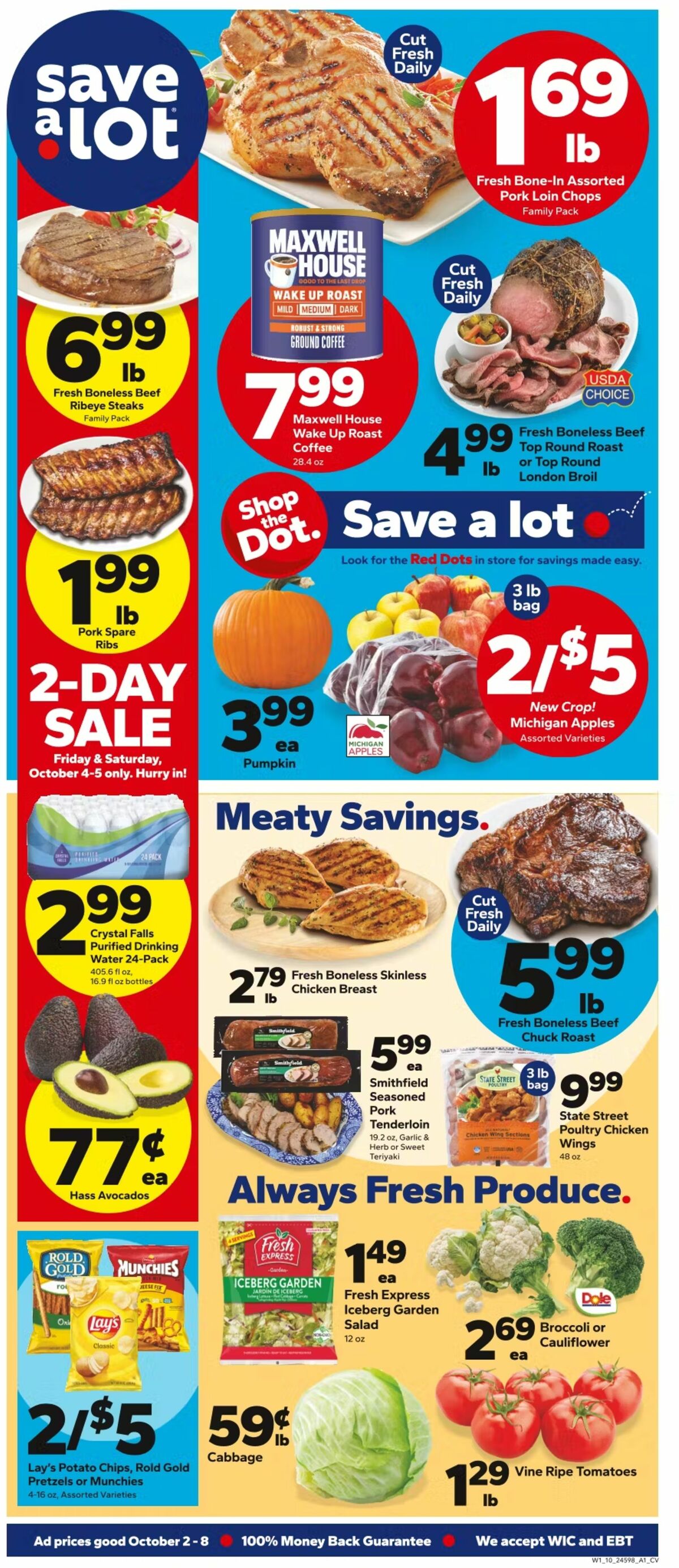 Save A Lot Weekly Ad from October 2