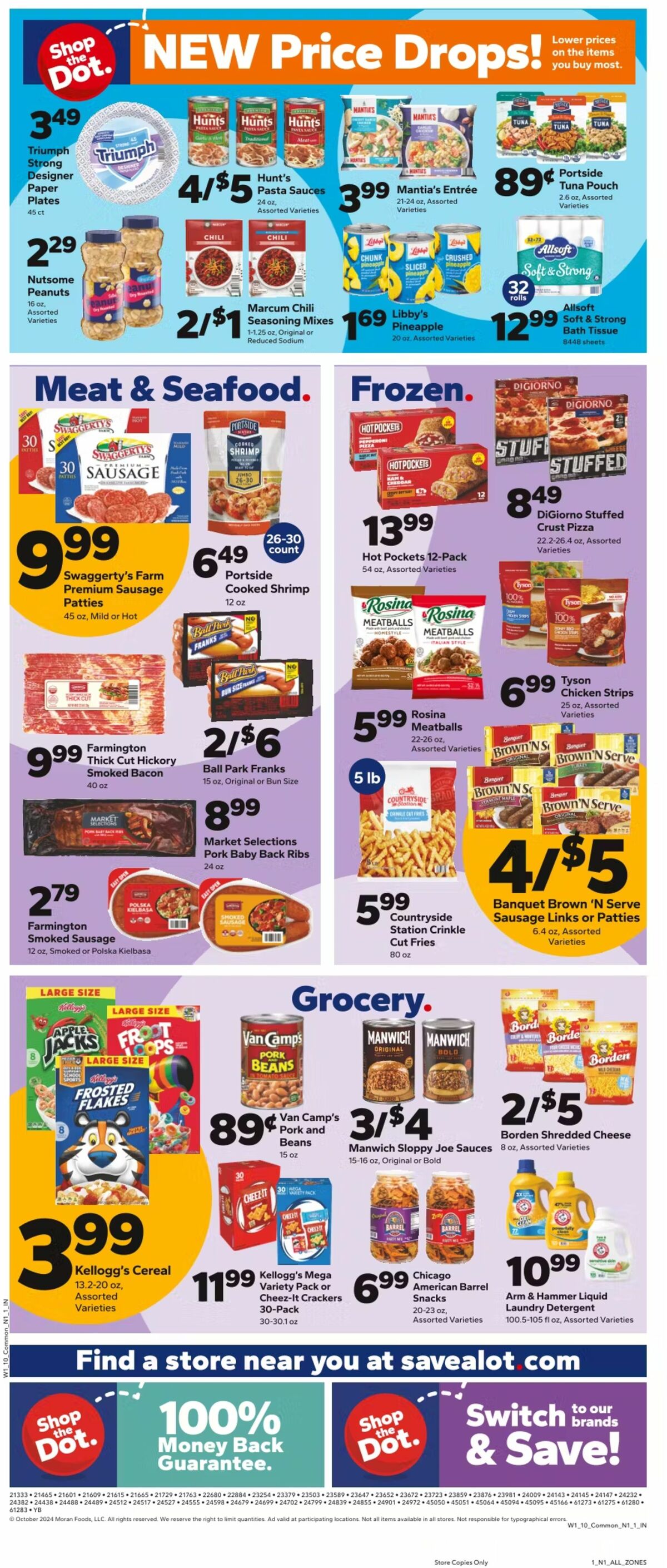 Save A Lot Weekly Ad from October 2