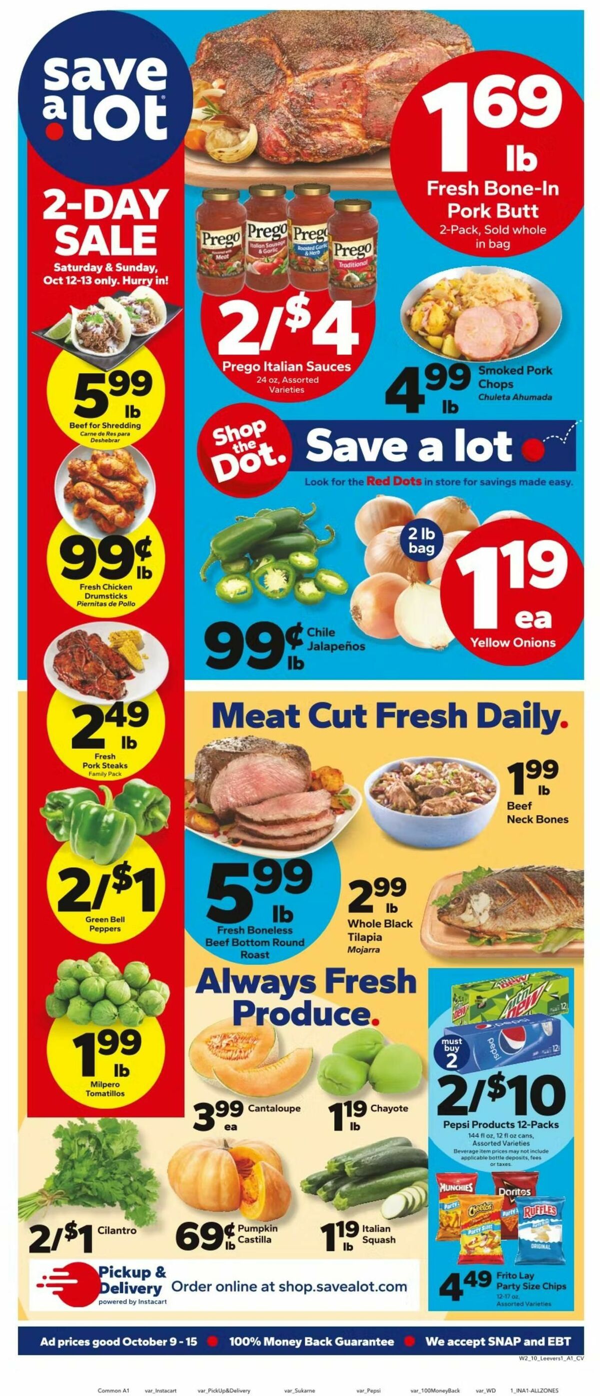 Save A Lot Weekly Ad from October 9