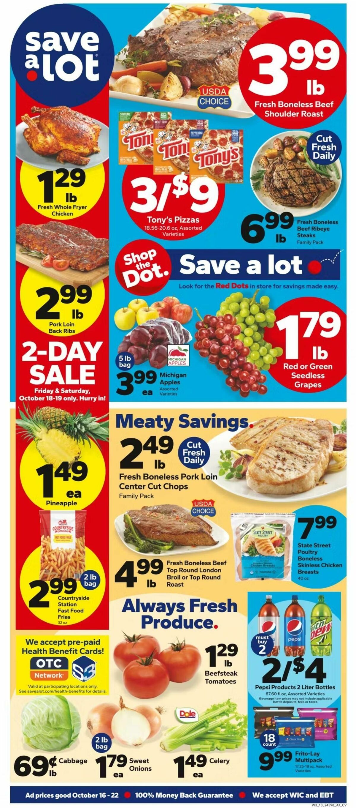 Save A Lot Weekly Ad from October 16