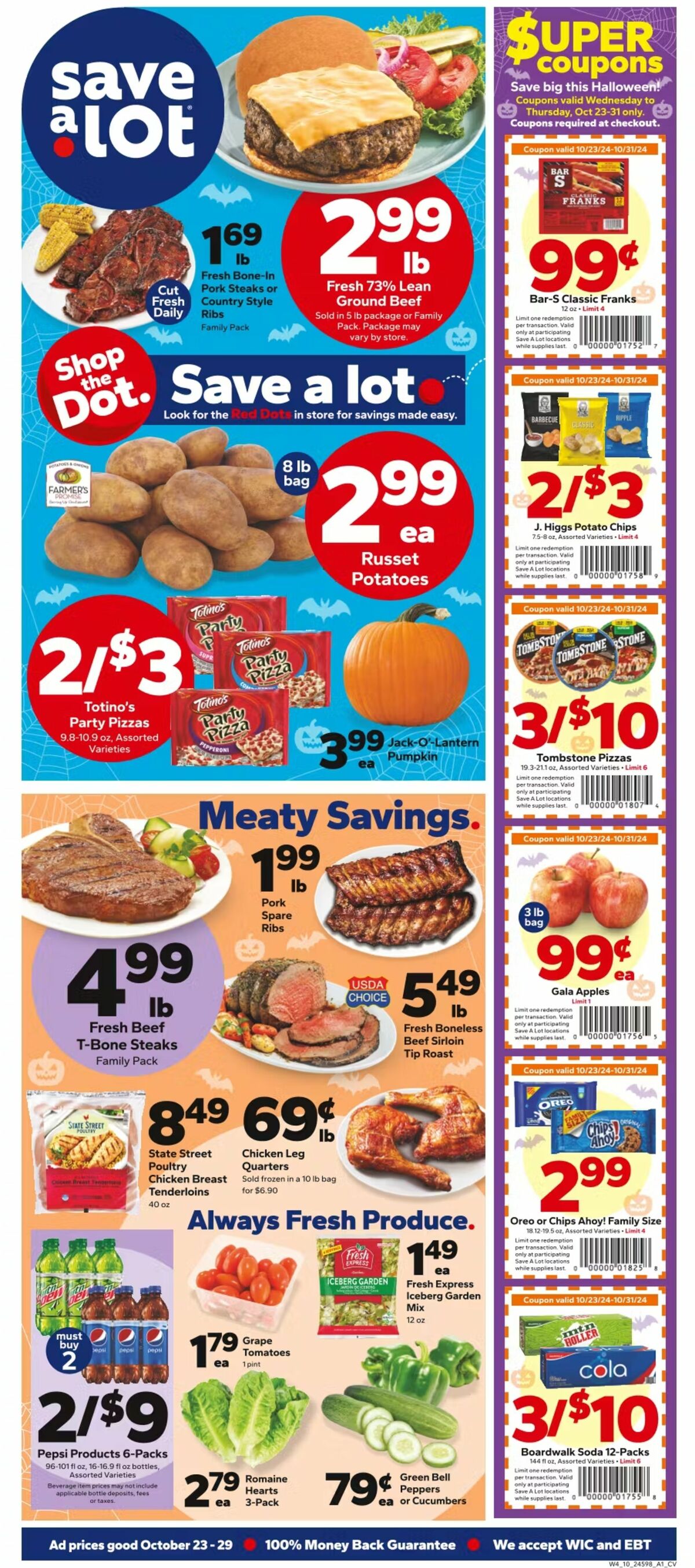 Save A Lot Weekly Ad from October 23