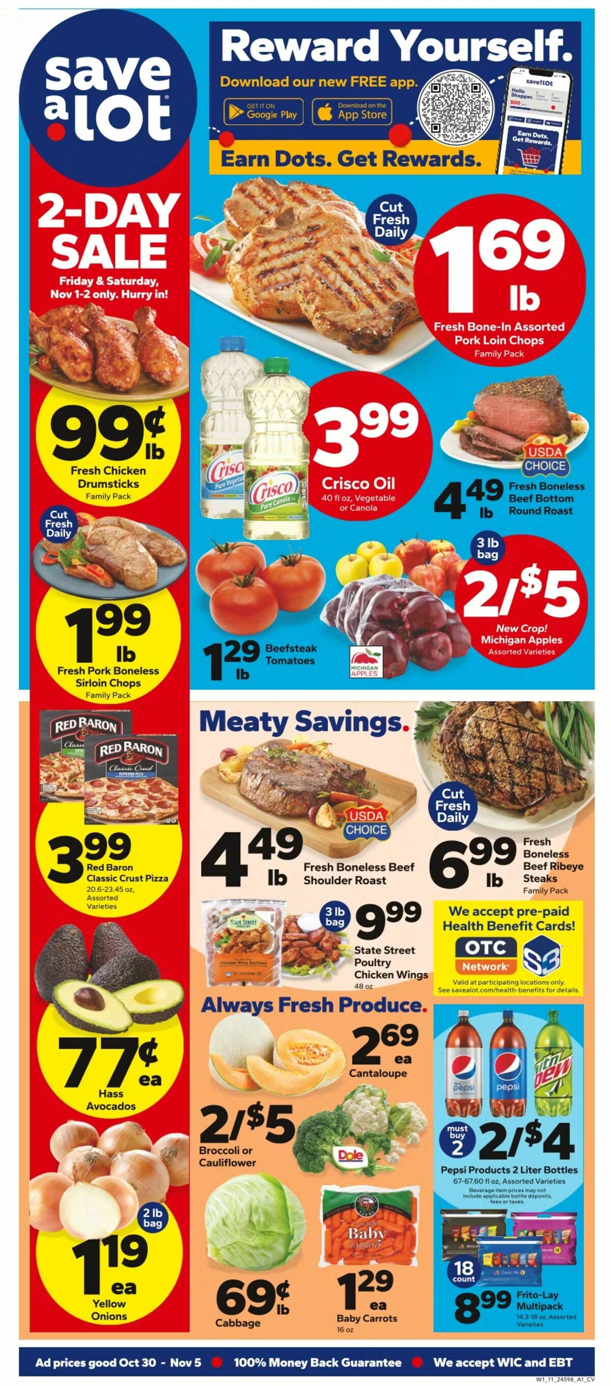 Save A Lot Weekly Ad from October 30