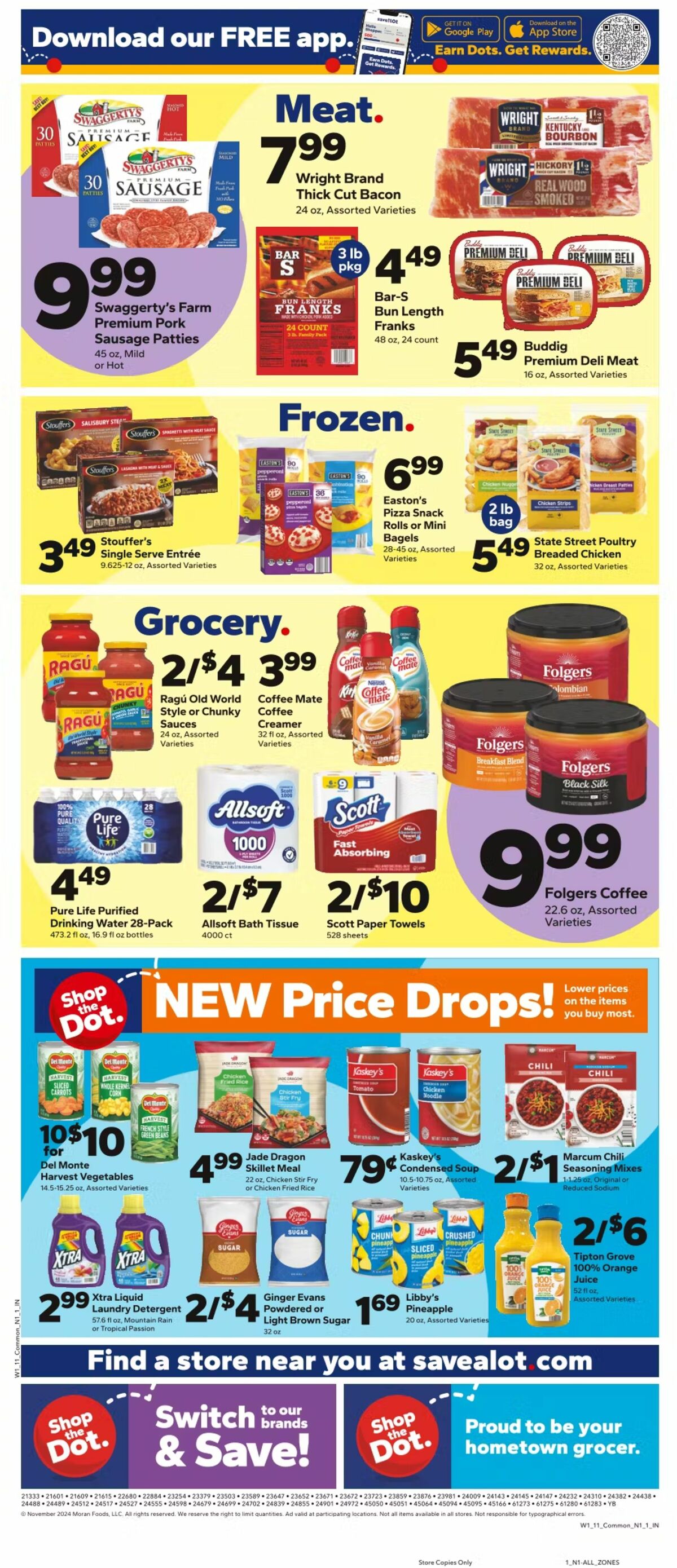 Save A Lot Weekly Ad from October 30