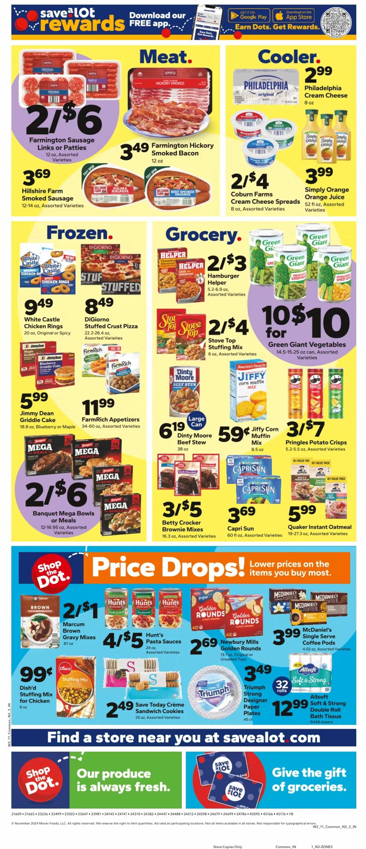 Save A Lot Weekly Ad from November 6