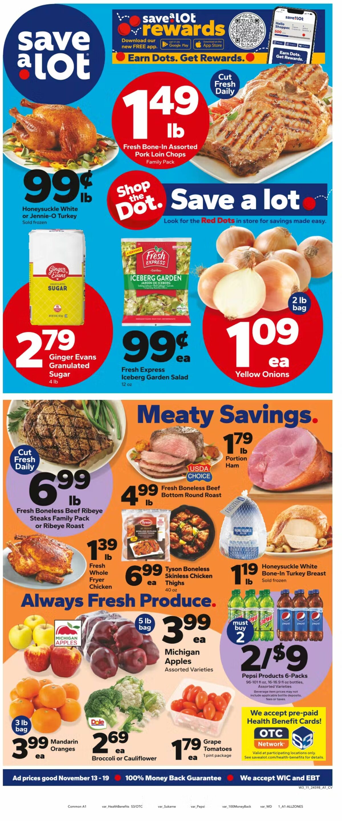 Save A Lot Weekly Ad from November 13