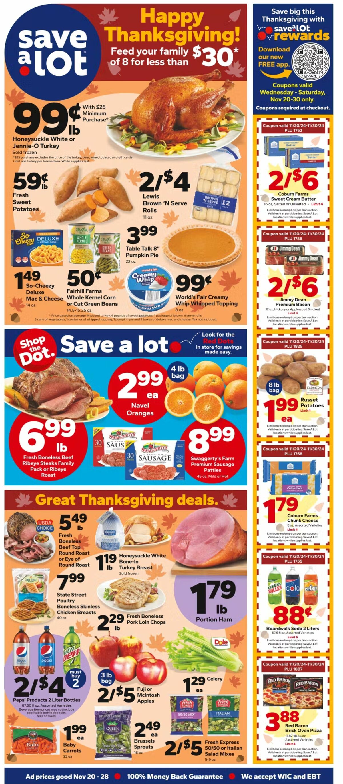 Save A Lot Weekly Ad from November 20