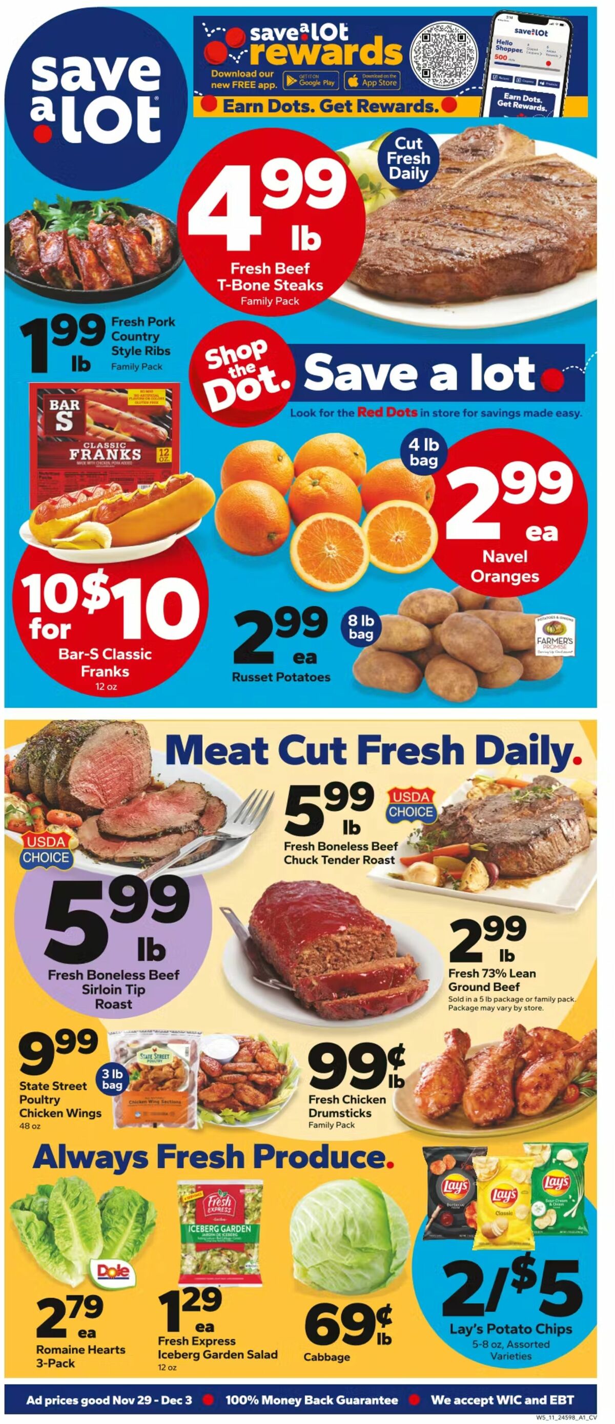 Save A Lot Weekly Ad from November 29