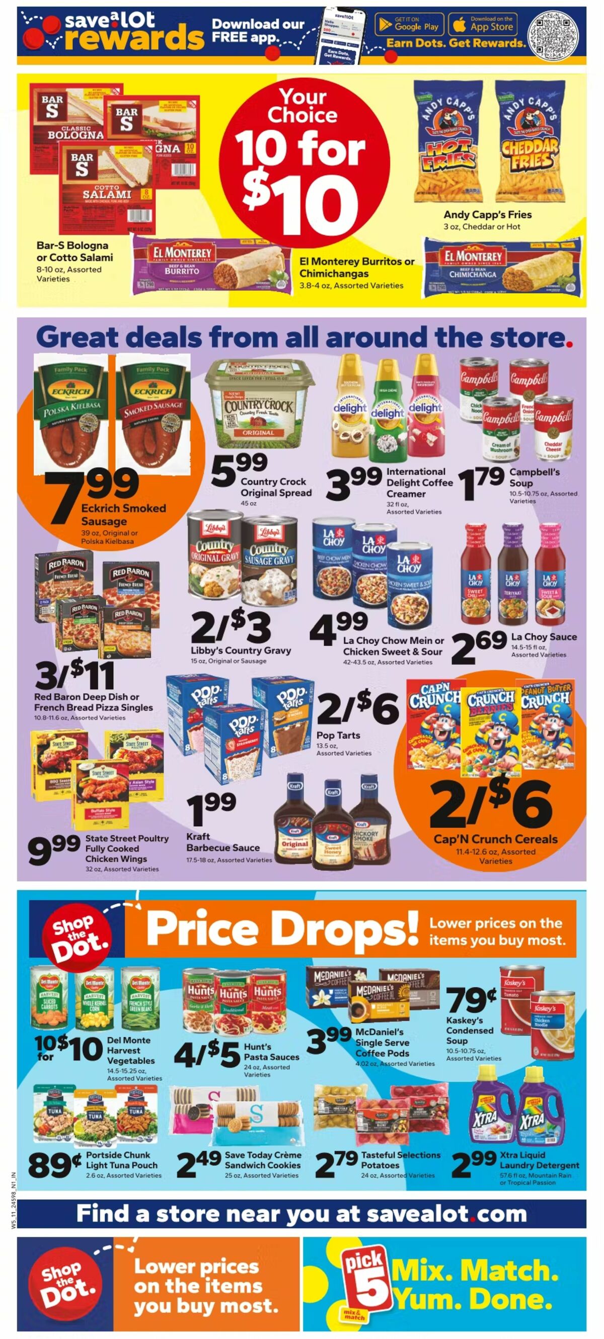 Save A Lot Weekly Ad from November 29