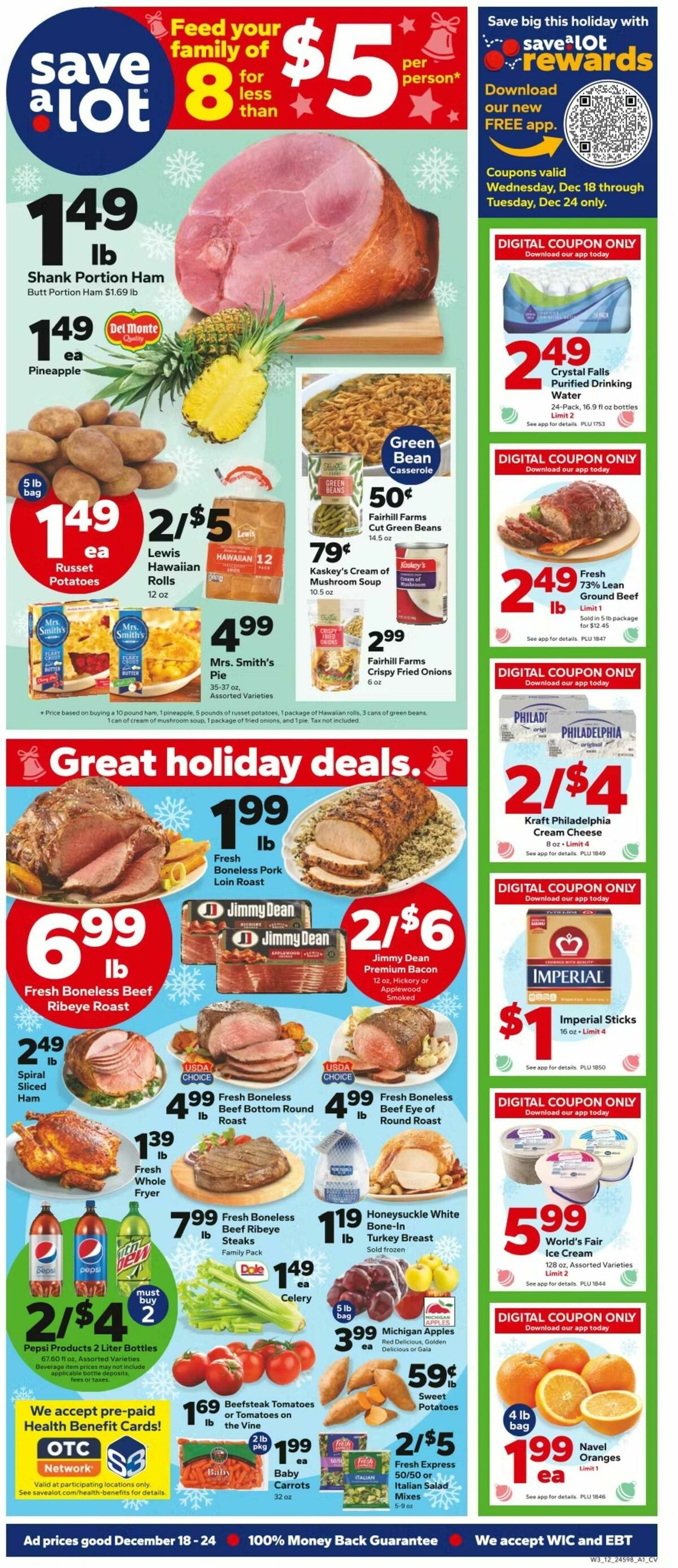 Save A Lot Weekly Ad from December 18