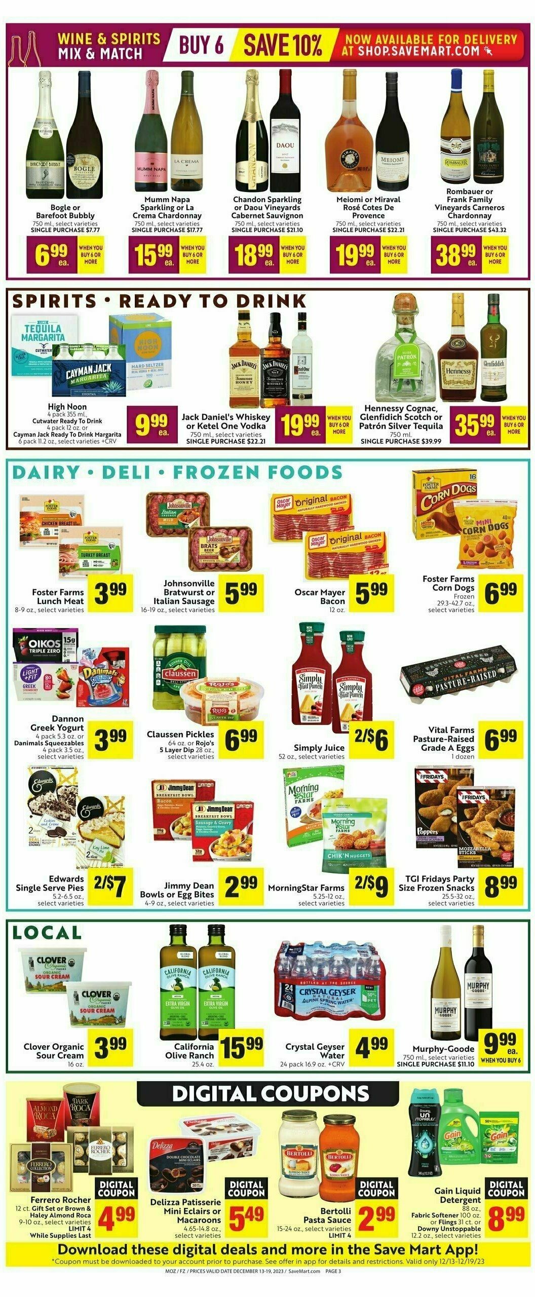 Save Mart Weekly Ad from December 13