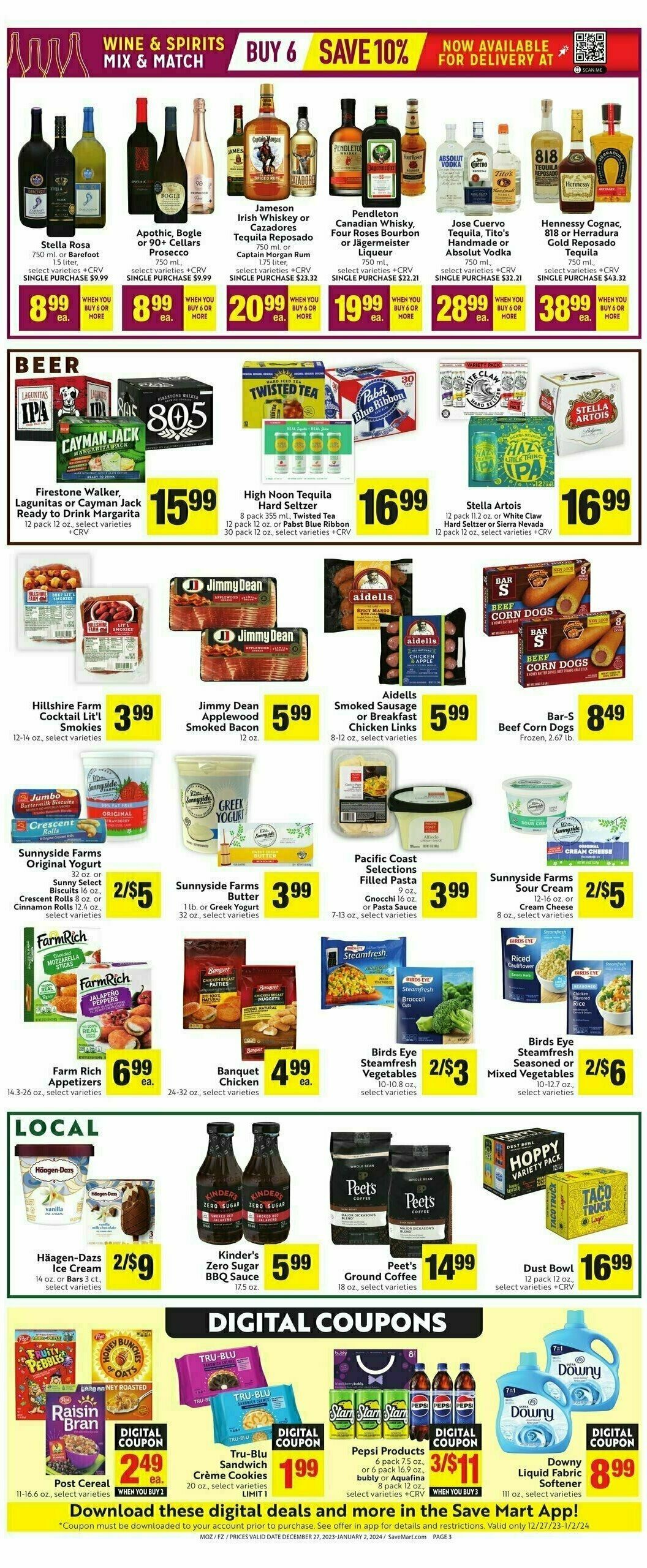 Save Mart Weekly Ad from December 27