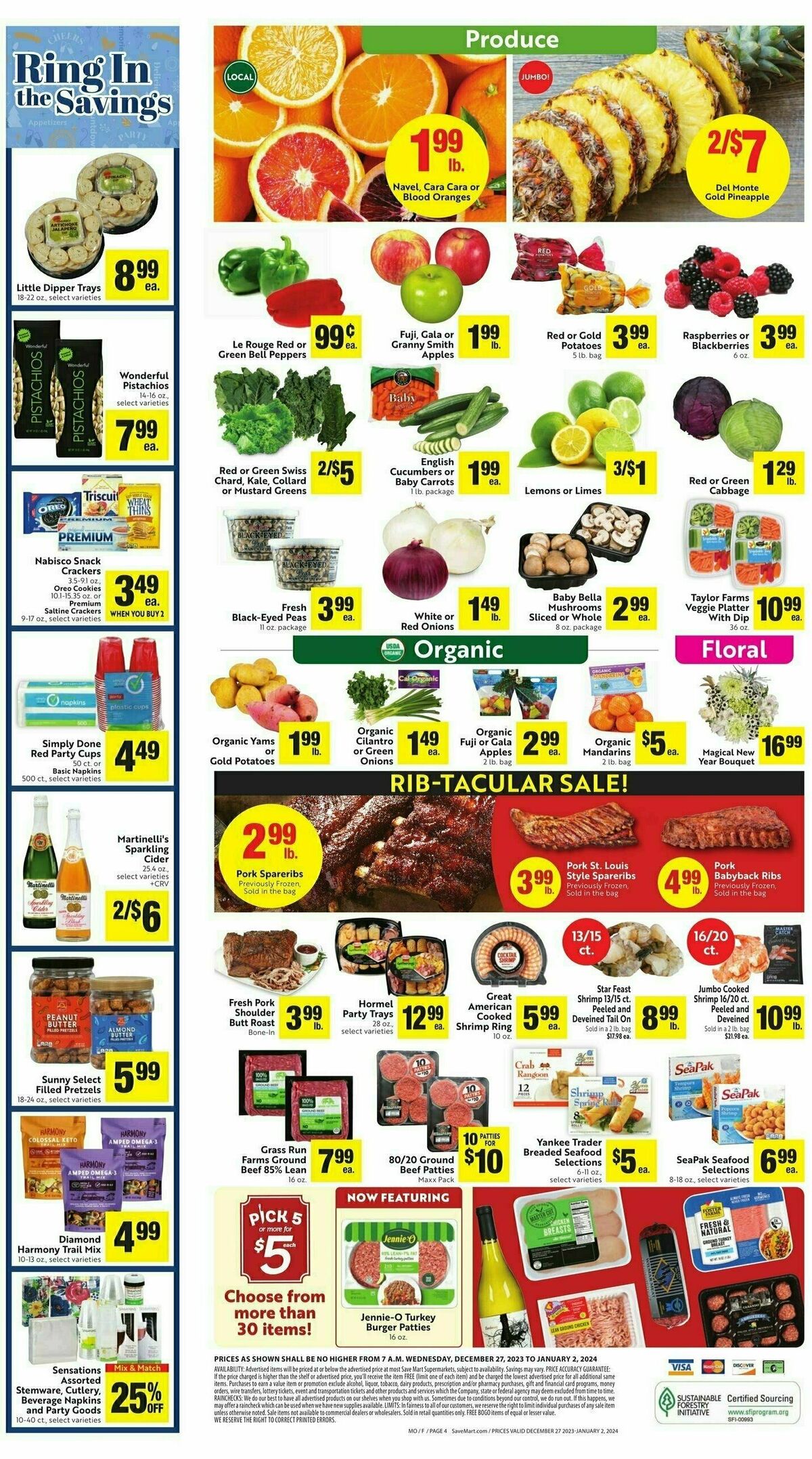 Save Mart Weekly Ad from December 27