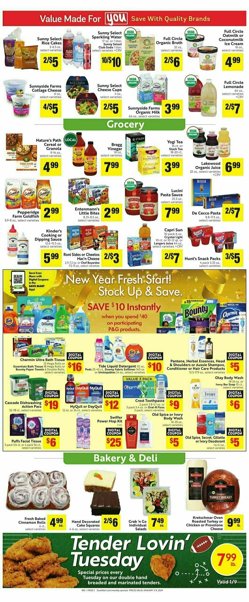 Save Mart Weekly Ad from January 3