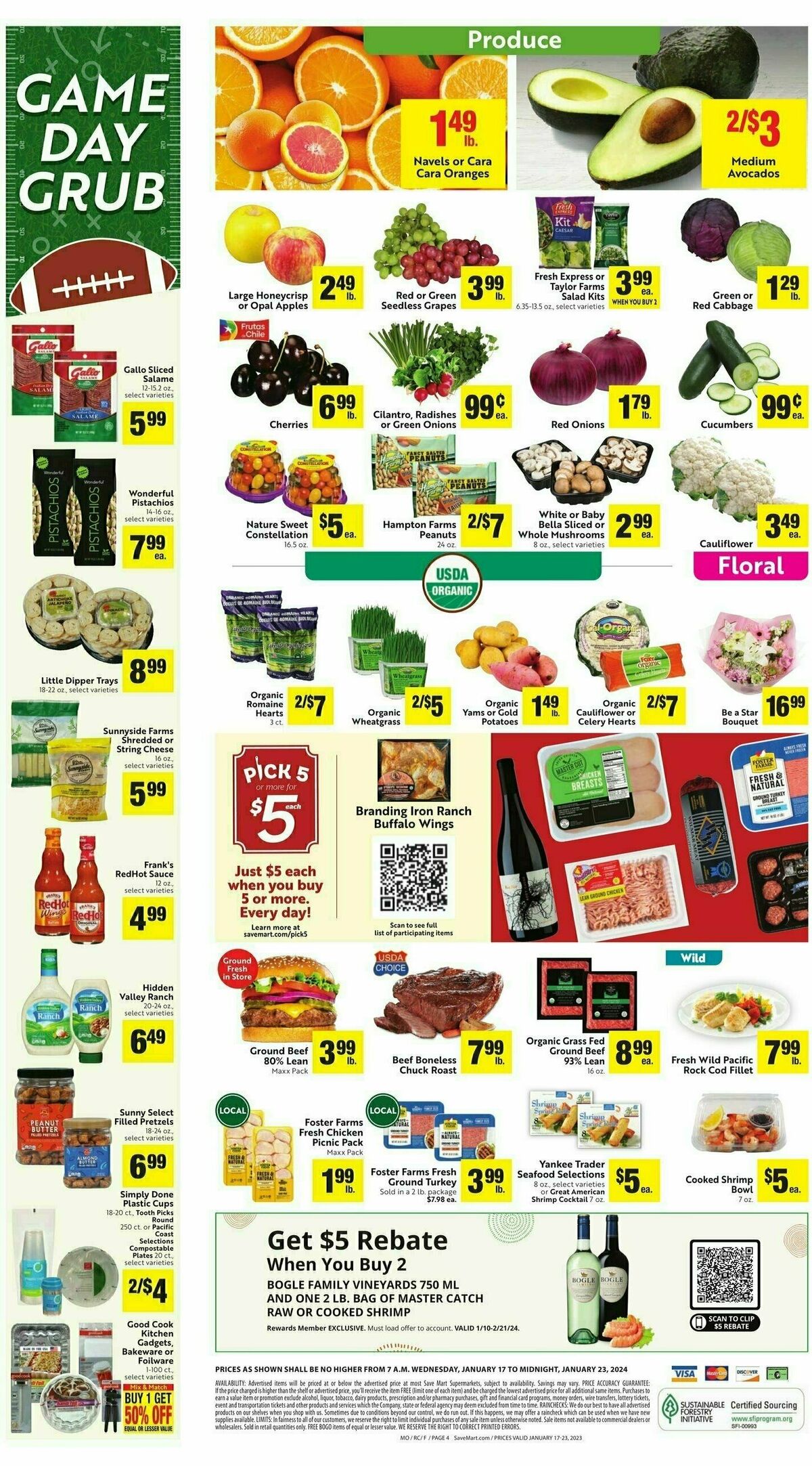 Save Mart Weekly Ad from January 17