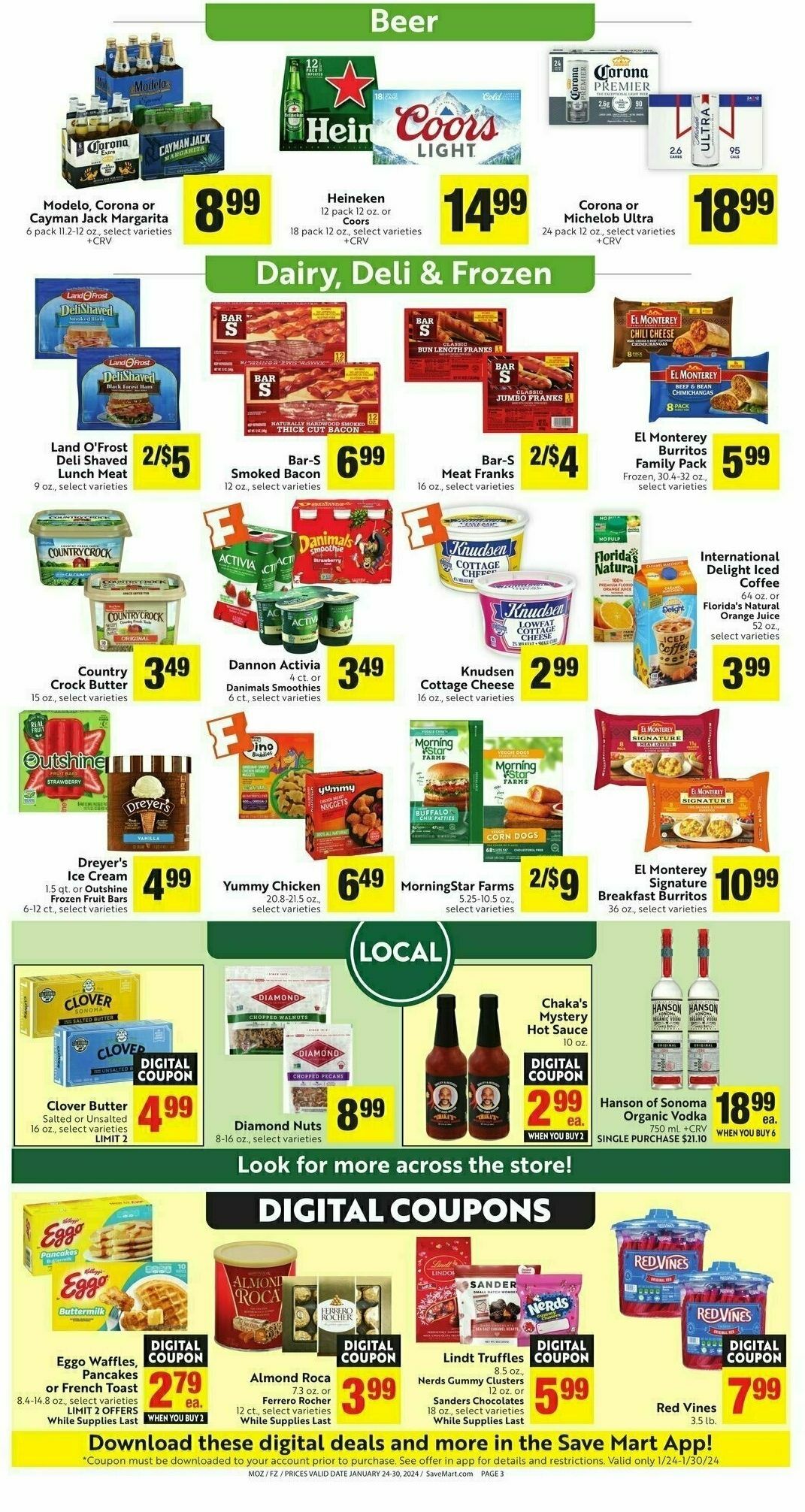 Save Mart Weekly Ad from January 24