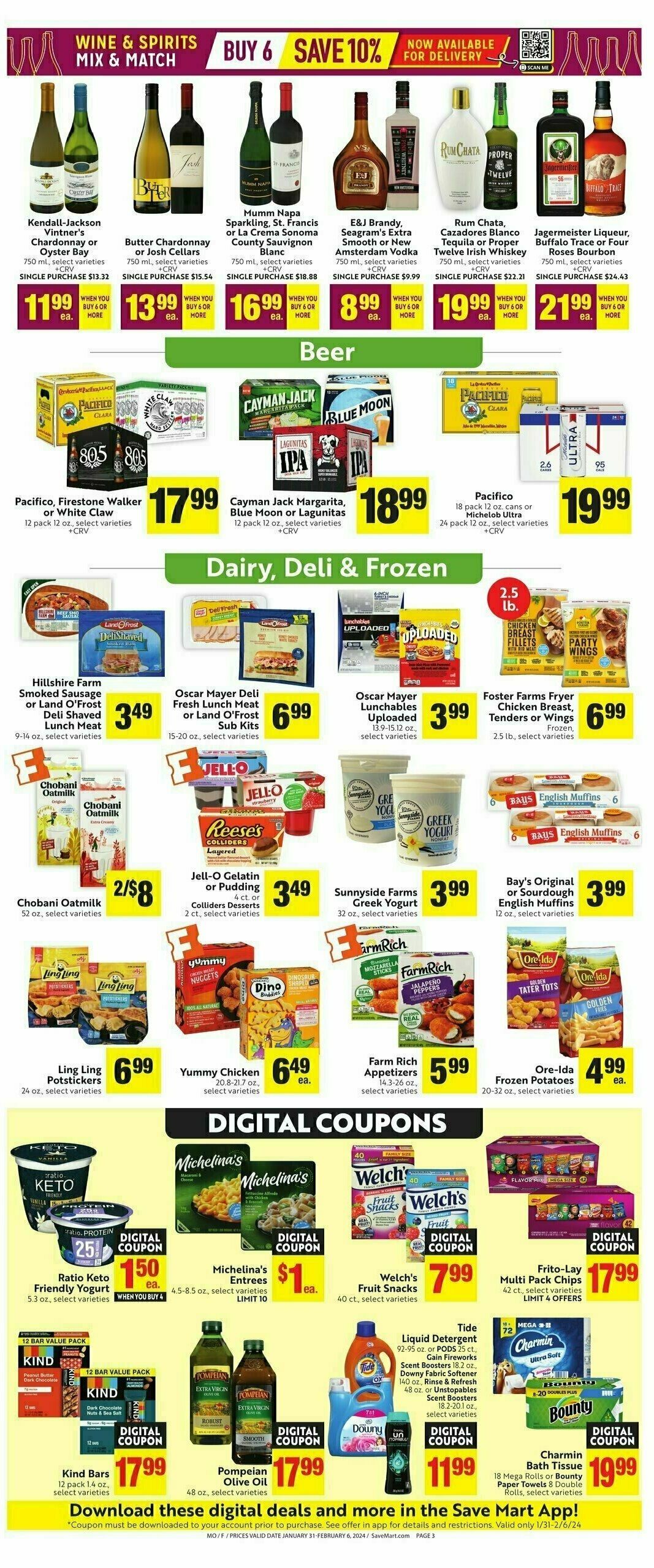 Save Mart Weekly Ad from January 31