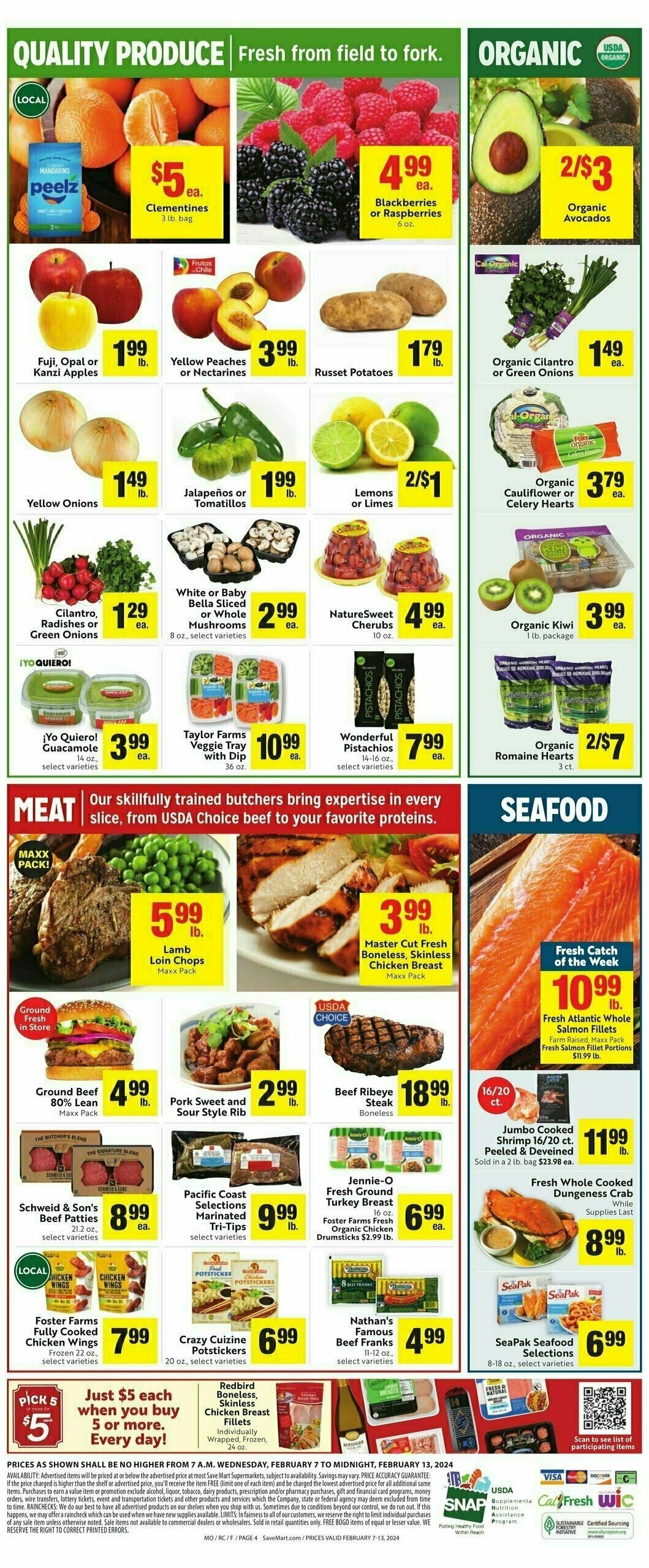 Save Mart Weekly Ad from February 7