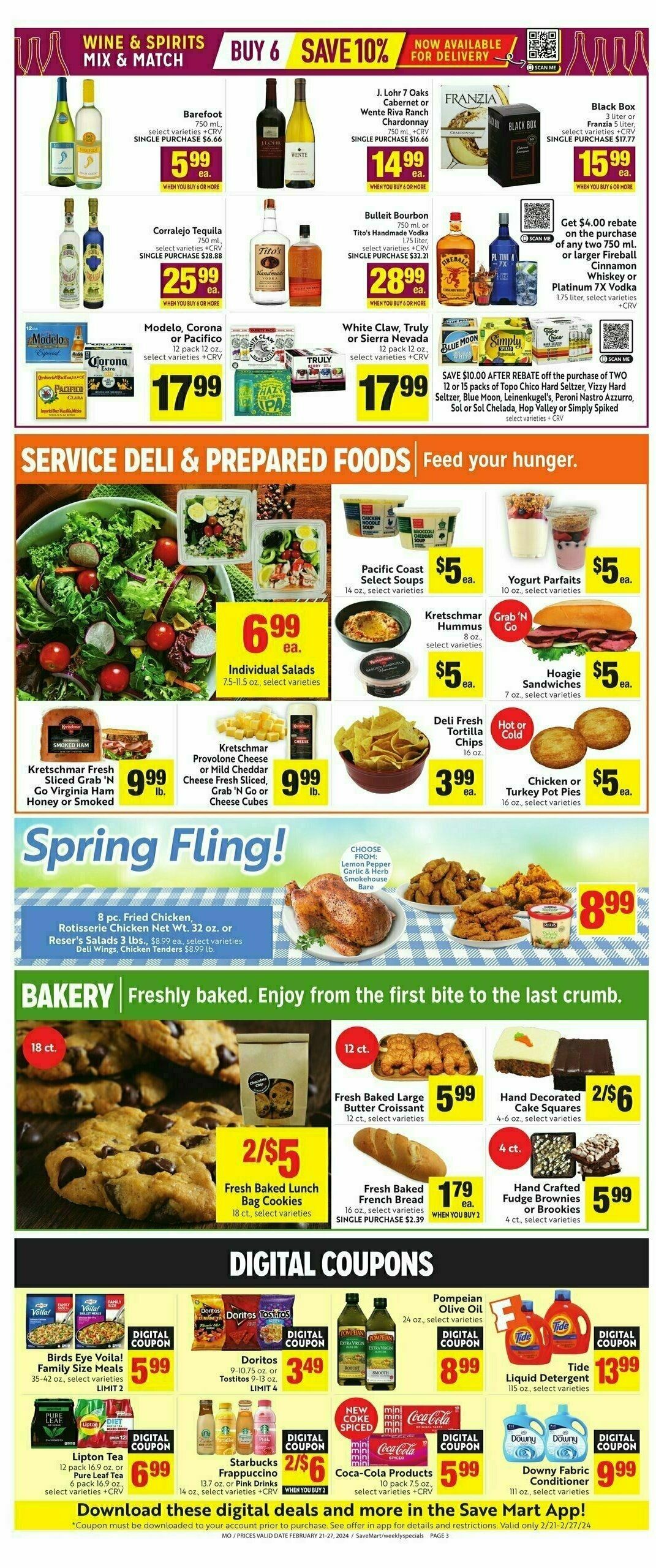 Save Mart Weekly Ad from February 21