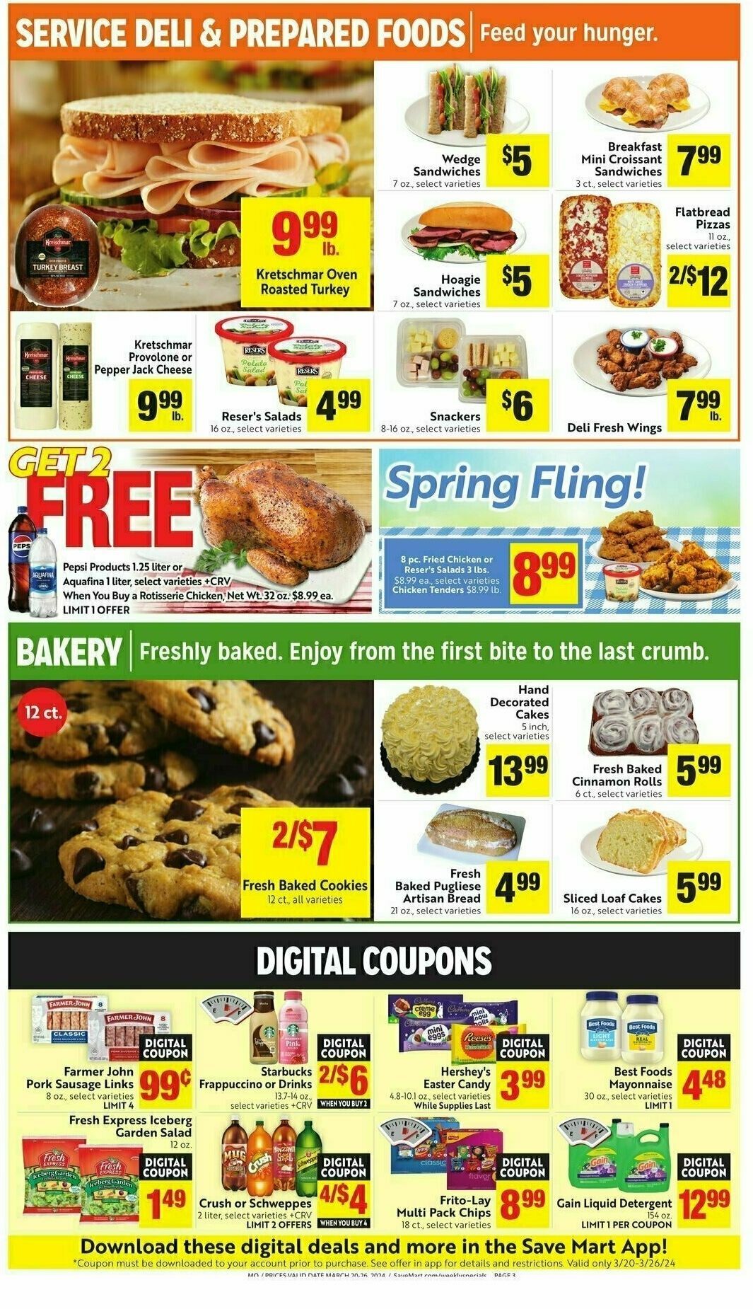 Save Mart Weekly Ad from March 20