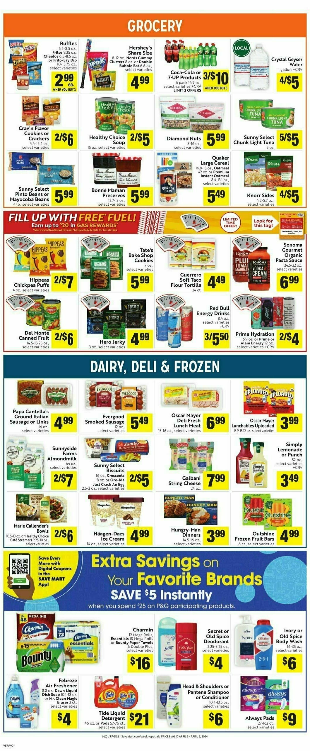 Save Mart Weekly Ad from April 3