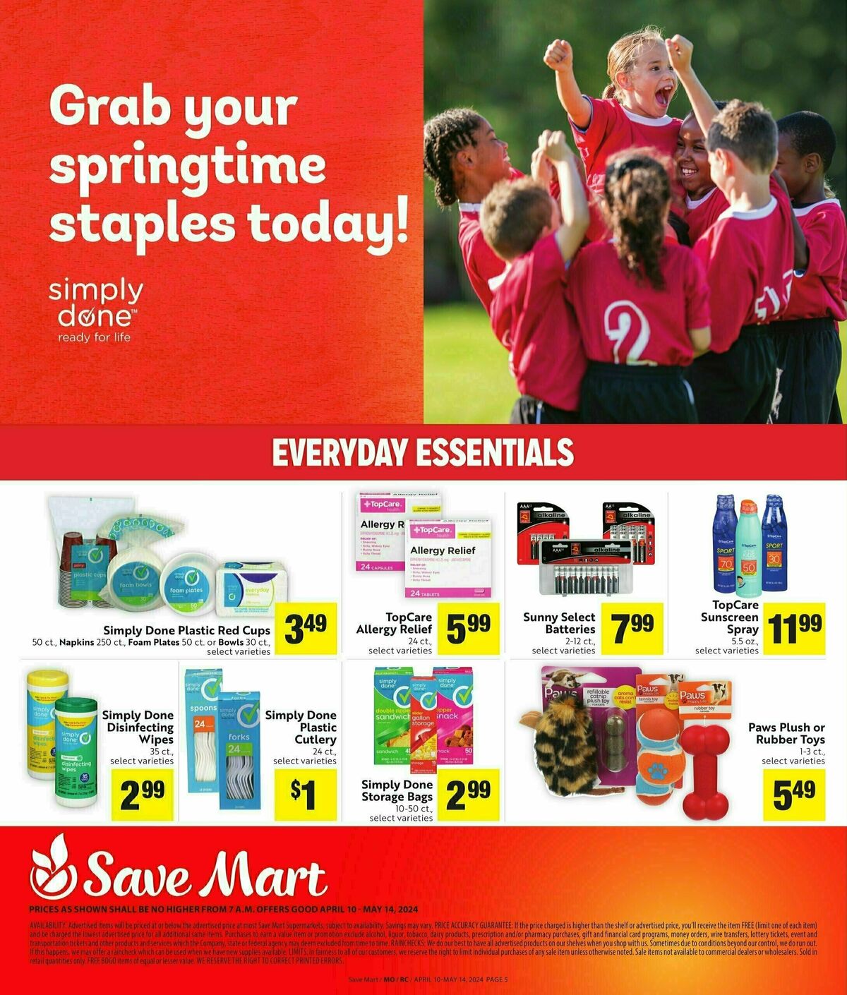 Save Mart Weekly Ad from April 10