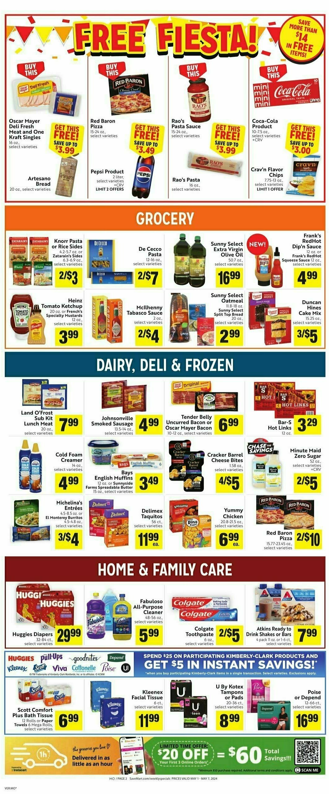 Save Mart Weekly Ad from May 1