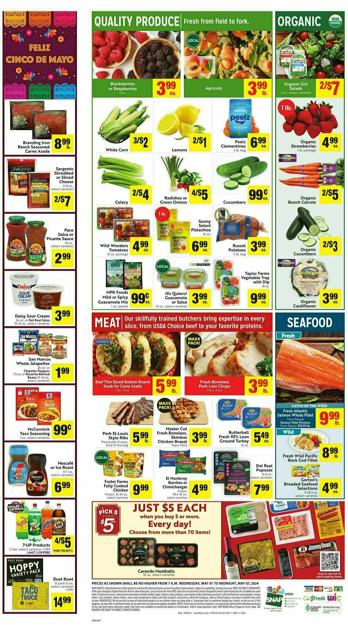 Save Mart Weekly Ad from May 1