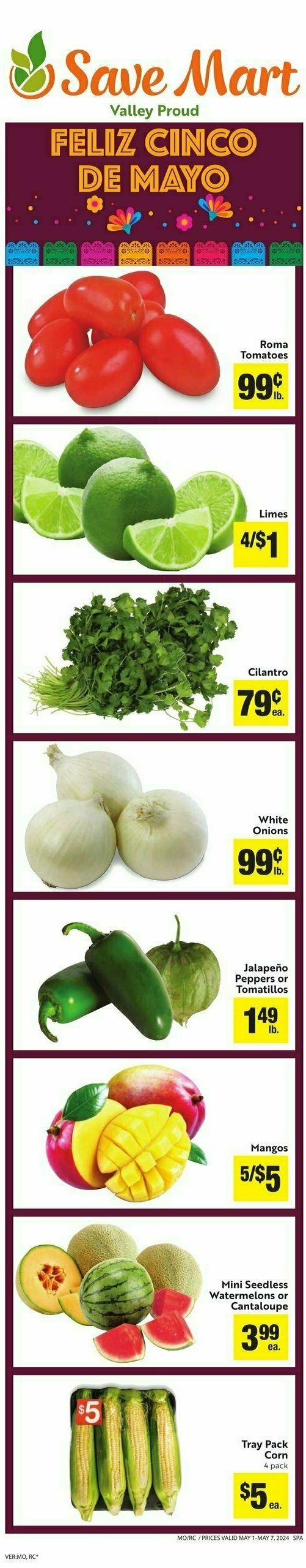 Save Mart Weekly Ad from May 1