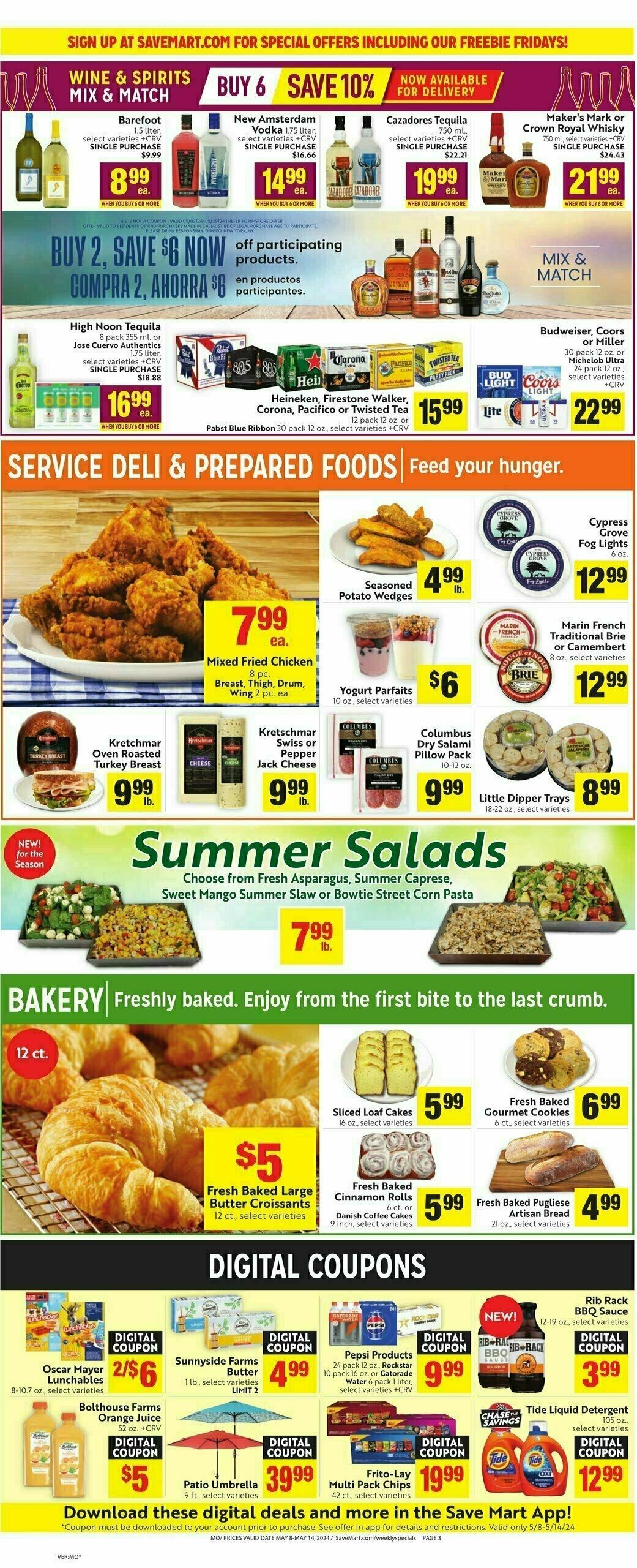 Save Mart Weekly Ad from May 8