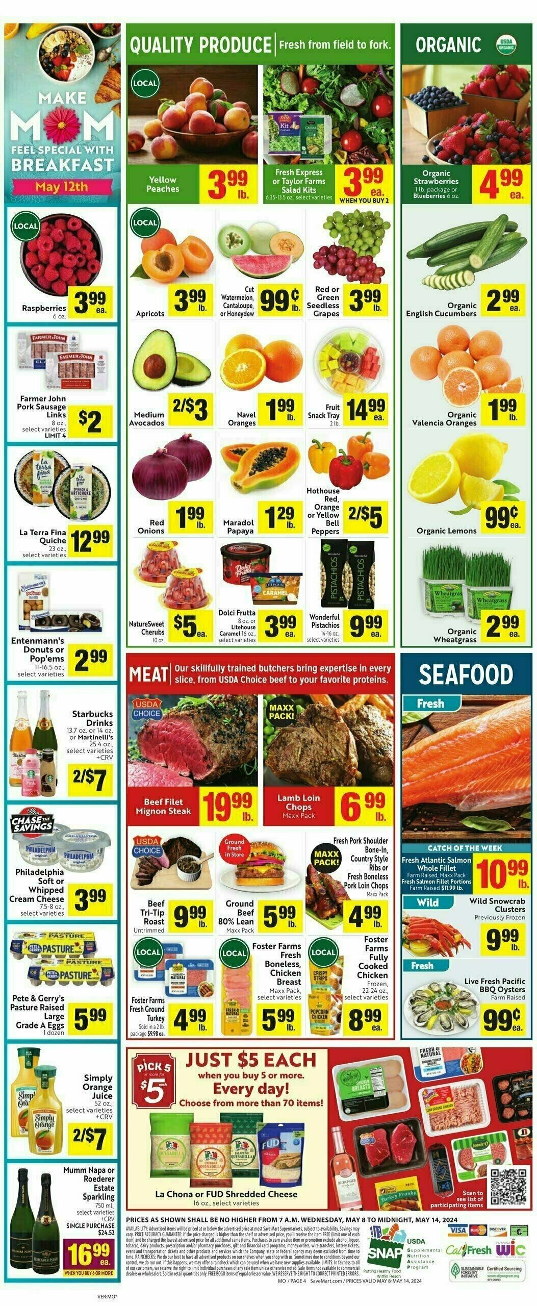 Save Mart Weekly Ad from May 8