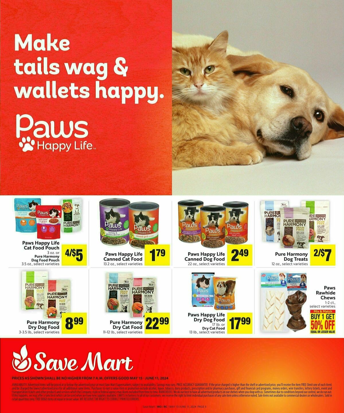 Save Mart Weekly Ad from May 15