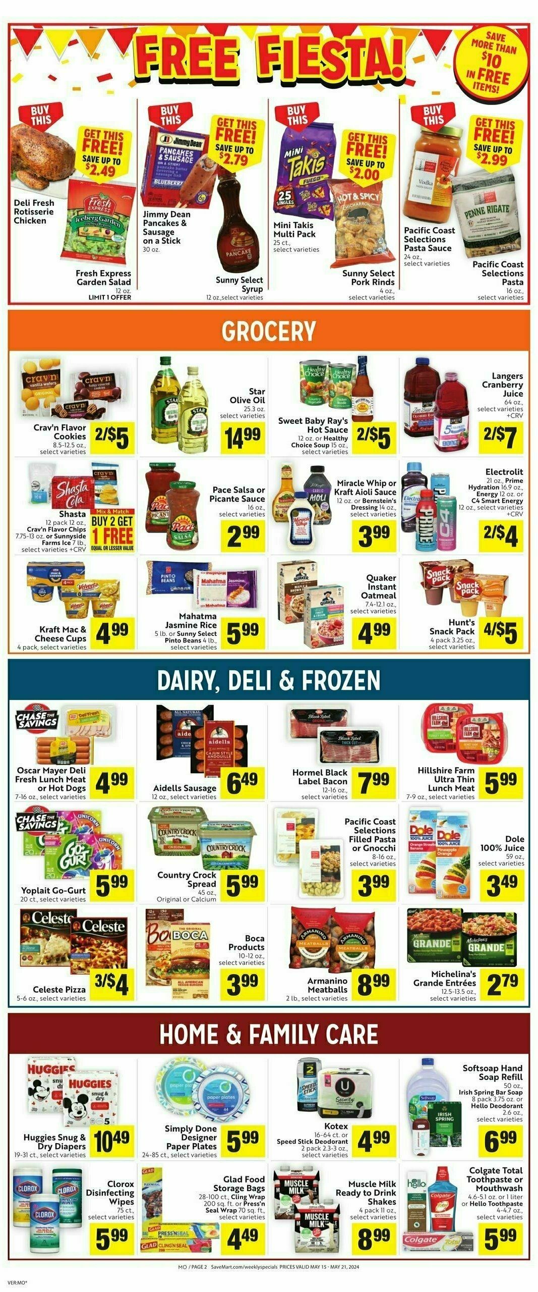 Save Mart Weekly Ad from May 15