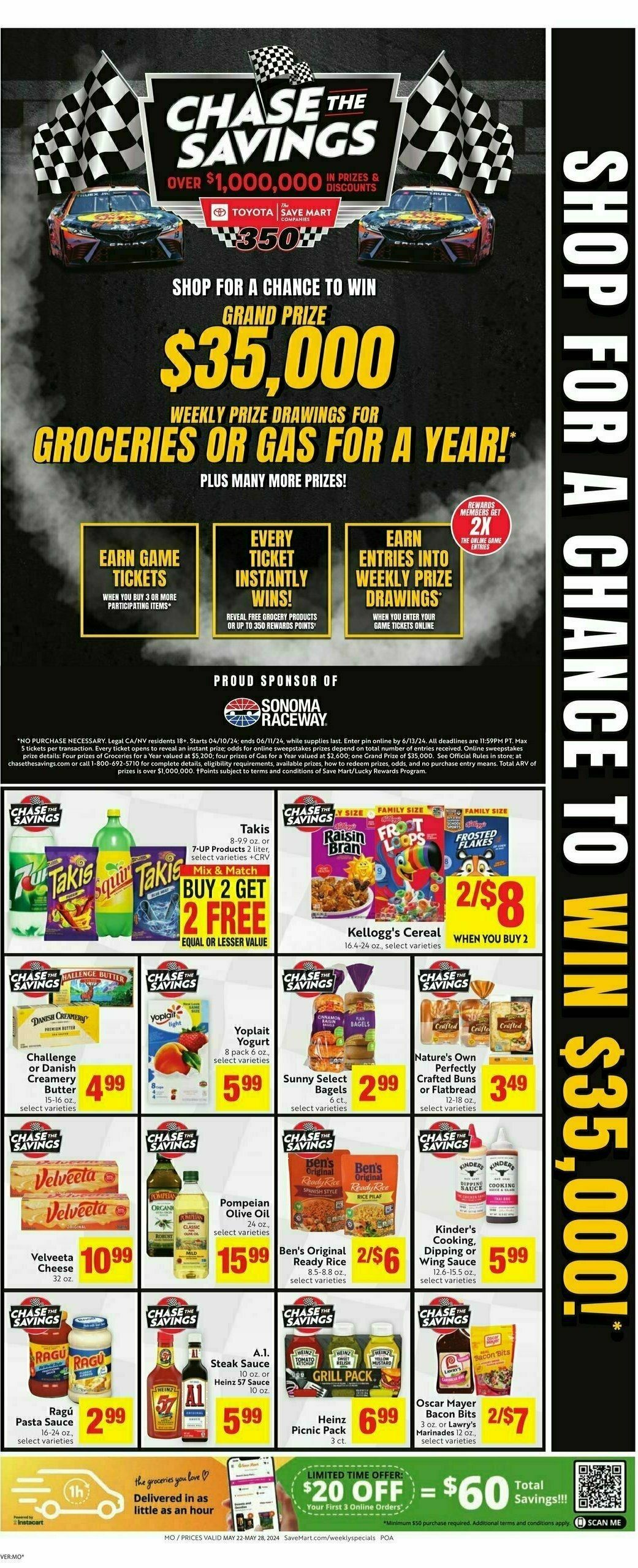 Save Mart Weekly Ad from May 22