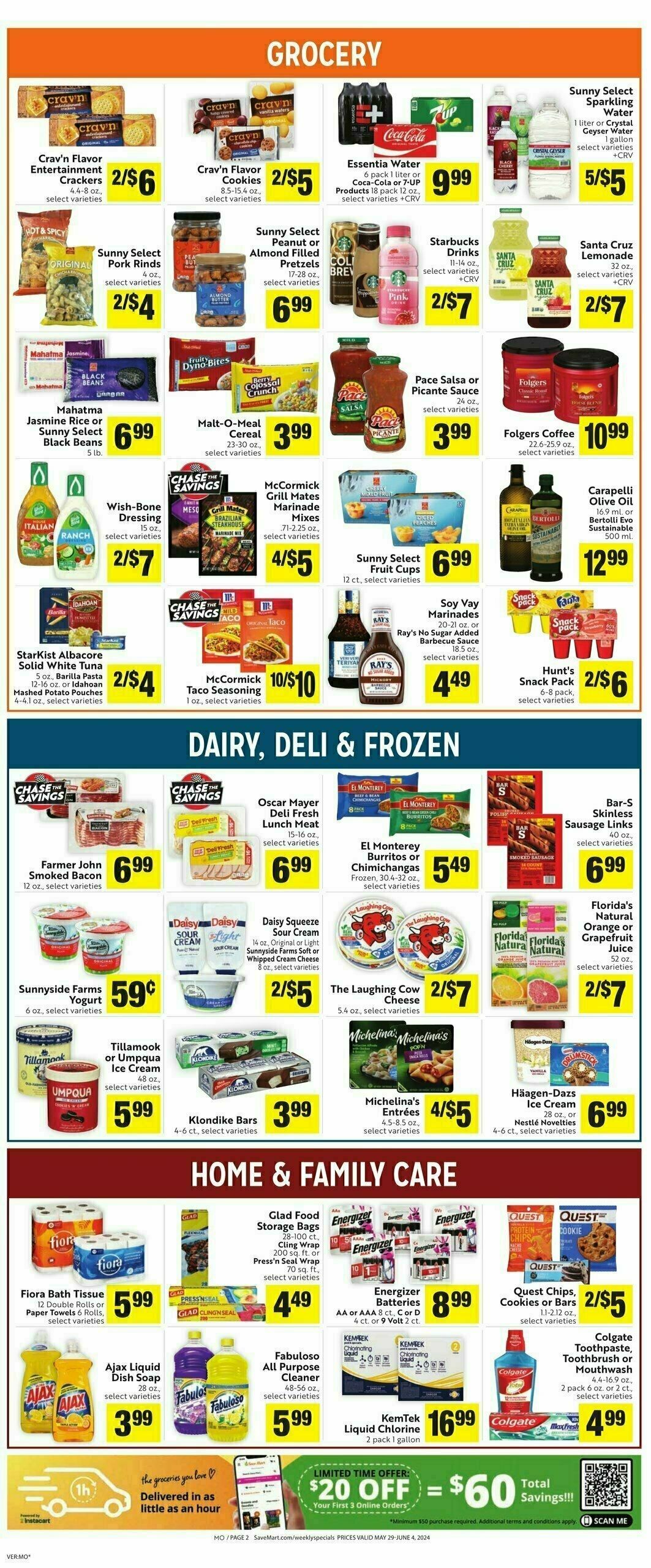 Save Mart Weekly Ad from May 29