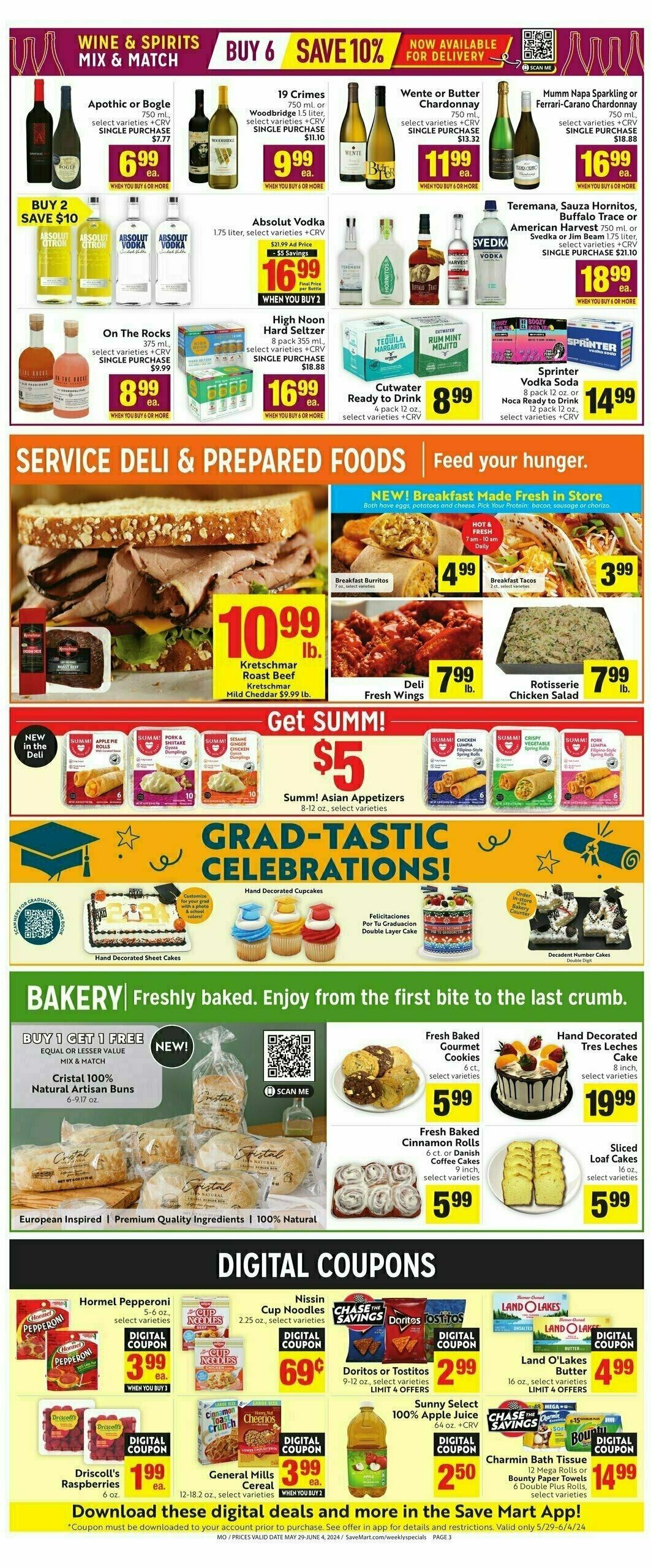 Save Mart Weekly Ad from May 29