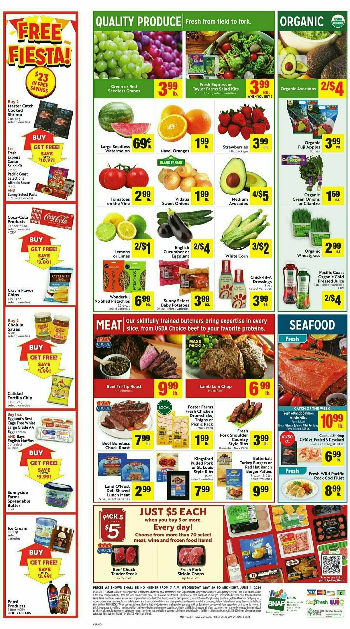 Save Mart Weekly Ad from May 29