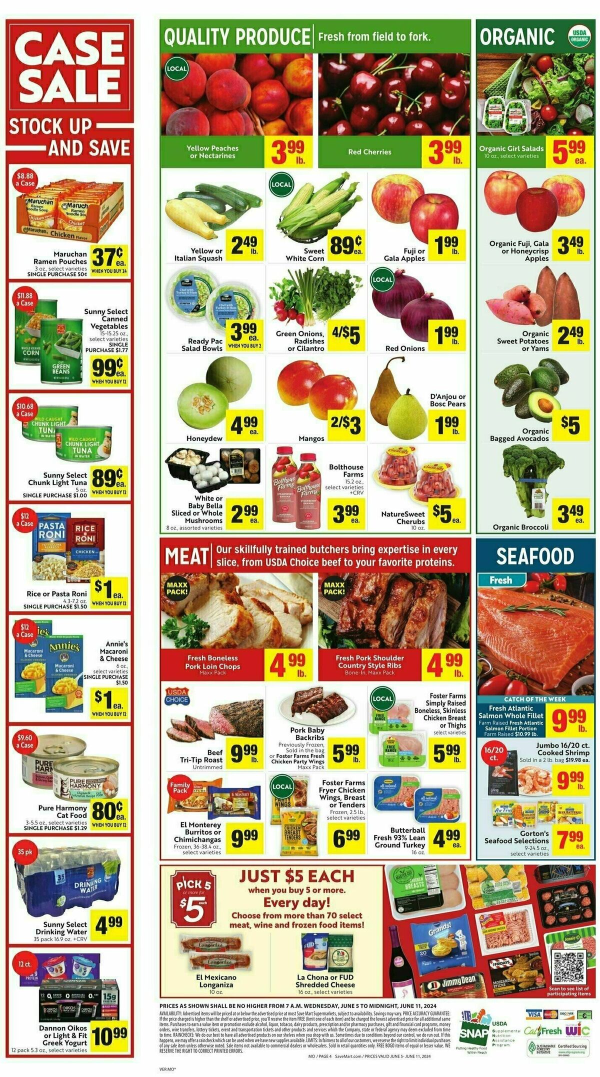 Save Mart Weekly Ad from June 5