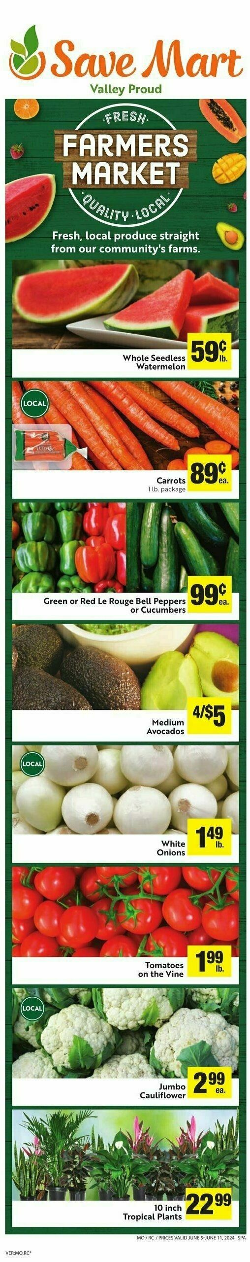 Save Mart Weekly Ad from June 5