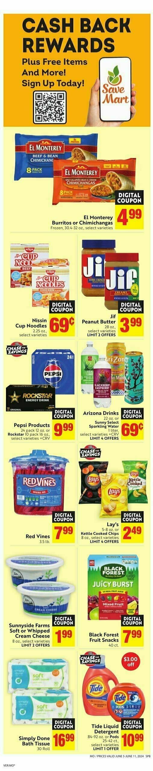 Save Mart Weekly Ad from June 5