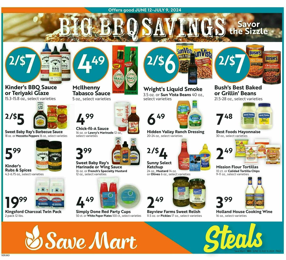 Save Mart Weekly Ad from June 12