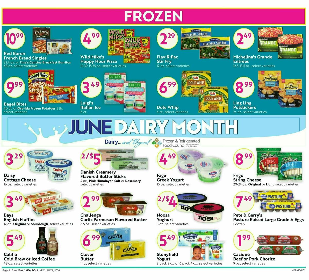 Save Mart Weekly Ad from June 12