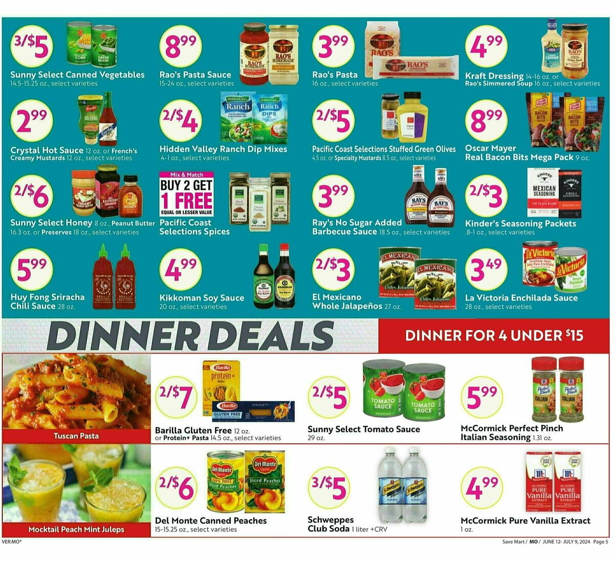 Save Mart Weekly Ad from June 12